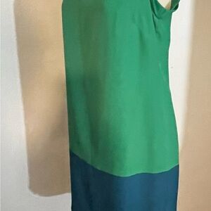 Thakoon Elegant Green and Blue Women's Dress